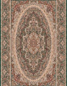 Iranian carpet Marshad Carpet 3059 Dark Green - высокое качество по лучшей цене в Украине.