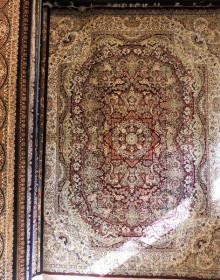 Иранский ковер Marshad Carpet 3060 Brown - высокое качество по лучшей цене в Украине.