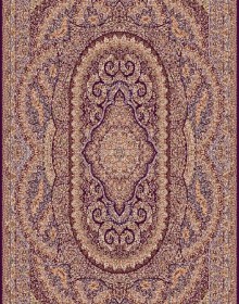 Iranian carpet Marshad Carpet 3062 Dark Purple - высокое качество по лучшей цене в Украине.