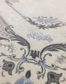 Високощільний килим Mirada 0065A Cream-Mavi - высокое качество по лучшей цене в Украине.