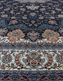 High-density carpet Shahriyar 004 DARK BLUE - высокое качество по лучшей цене в Украине.