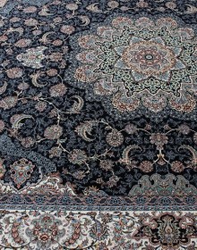 Високощільний килим Shahriyar 004 DARK BLUE - высокое качество по лучшей цене в Украине.