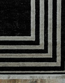Високощільний килим Taboo PLUS AF48E black/grey  - высокое качество по лучшей цене в Украине.