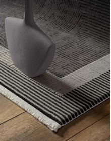 Високощільний килим Taboo PLUS DE16C hb.d.grey/hb.black - высокое качество по лучшей цене в Украине.