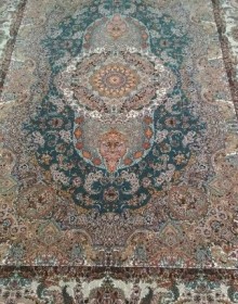 Iranian carpet FIROOZEH BLUE - высокое качество по лучшей цене в Украине.