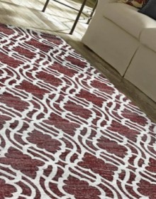 Napless carpet Zela 116905-05 Red - высокое качество по лучшей цене в Украине.