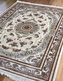 Bamboo carpet ELEXUS HEREKE YY087 BEYAZ - высокое качество по лучшей цене в Украине.