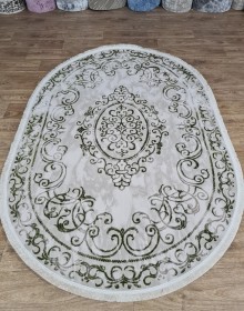 Килим BEYOCE 0135KA BEIGE / GREEN - высокое качество по лучшей цене в Украине.