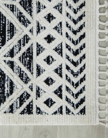 Синтетичний килим Bilbao Y584A ANTRASIT/WHITE - высокое качество по лучшей цене в Украине.