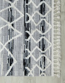 Синтетичний килим Bilbao Y585A WHITE/BLUE - высокое качество по лучшей цене в Украине.