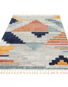 Синтетичний килим Bilbao BC14B white/grey  - высокое качество по лучшей цене в Украине.