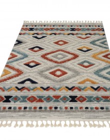 Синтетичний килим Bilbao BC14B white/grey  - высокое качество по лучшей цене в Украине.