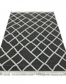Синтетичний килим Bilbao Y619A ANTRASIT/WHITE - высокое качество по лучшей цене в Украине.