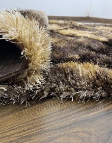 Високоворсний килим Defier 3 428 , DARK BROWN - высокое качество по лучшей цене в Украине.