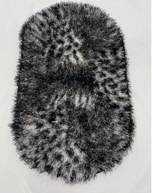 Високоворсний килим Defier 6 168 , BLACK - высокое качество по лучшей цене в Украине.