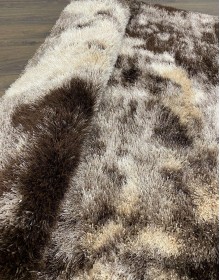 Високоворсний килим Defier 7 676 , DARK BROWN - высокое качество по лучшей цене в Украине.