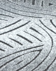 Високоворсний килим Luna 2434b p.black-p.grey - высокое качество по лучшей цене в Украине.