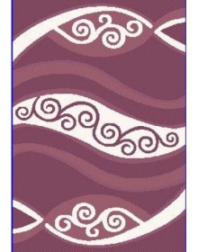 Високоворсний килим Polyester Porto Shaggy B606A D.VIOLET - высокое качество по лучшей цене в Украине.