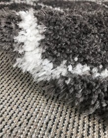 Високоворсний килим Quattro 3508A D.Grey/Bone - высокое качество по лучшей цене в Украине.