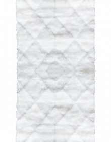 Високоворсний килим Softy 3D 2212A White - высокое качество по лучшей цене в Украине.