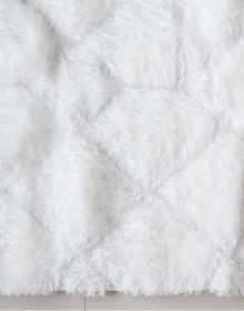 Високоворсний килим Softy 3D 2212A White - высокое качество по лучшей цене в Украине.