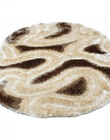 Високоворсний килим Therapy 2225A p.brown-p.beige - высокое качество по лучшей цене в Украине.