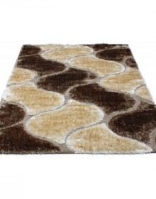 Високоворсний килим Therapy 6663A p.brown-p.beige - высокое качество по лучшей цене в Украине.
