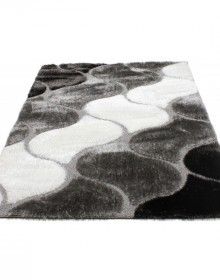 Високоворсний килим Therapy 6663A p.grey-p.white - высокое качество по лучшей цене в Украине.