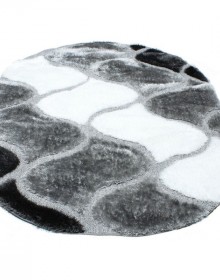 Високоворсний килим Therapy 6663A p.grey-p.white - высокое качество по лучшей цене в Украине.