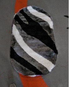 Високоворсний килим Tria 008 grey - высокое качество по лучшей цене в Украине.