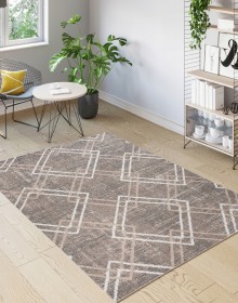 Синтетичний килим Troya V454A Coken Dark Beige - высокое качество по лучшей цене в Украине.