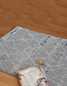 Синтетичний килим Troya V469B Coken Gray - высокое качество по лучшей цене в Украине.