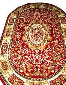 Синтетичний килим HEATSET LUKSOR 3584B KEMIK/BORDO - высокое качество по лучшей цене в Украине.