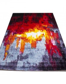Синтетичний килим Amore 9261A  blue-red - высокое качество по лучшей цене в Украине.