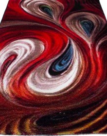 Синтетичний килим Amore 9790A  black-red - высокое качество по лучшей цене в Украине.