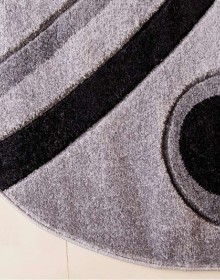 Синтетичний килим Arena 0258A Black-Grey - высокое качество по лучшей цене в Украине.