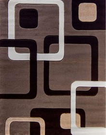 Синтетичний килим Arena 0259A Brown - высокое качество по лучшей цене в Украине.