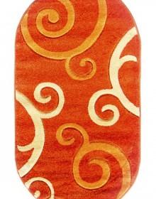 Синтетичний килим Arena 2386A Orange - высокое качество по лучшей цене в Украине.