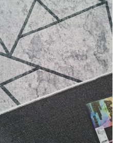 Ковер DEKORATIF K00015 GREY/GREY - высокое качество по лучшей цене в Украине.