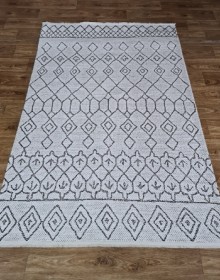 Килим DEKORATIF MT0007 BEIGE/BLACK - высокое качество по лучшей цене в Украине.