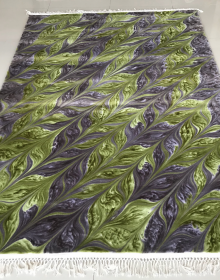 Акриловий килим Ebru 9999A green - высокое качество по лучшей цене в Украине.