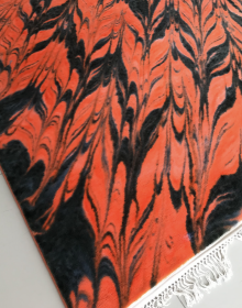 Акриловий килим Ebru 9999A orange - высокое качество по лучшей цене в Украине.