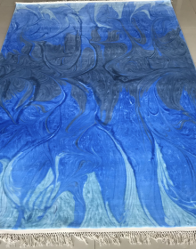 Акриловий килим Ebru blue - высокое качество по лучшей цене в Украине.
