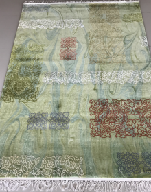 Акриловий килим Ebru green 2 - высокое качество по лучшей цене в Украине.