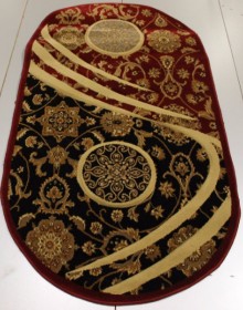 Синтетичний килим Elegant Luxe 0606 red-ivory - высокое качество по лучшей цене в Украине.