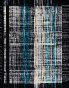 Синтетичний килим Funky Jux black - высокое качество по лучшей цене в Украине.