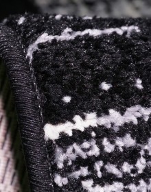 Synthetic carpet Funky Jux black - высокое качество по лучшей цене в Украине.