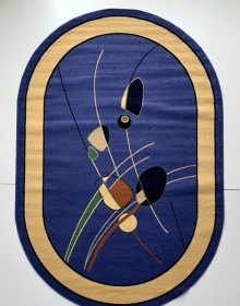 Синтетический ковер FRISE F3042A BLUE - высокое качество по лучшей цене в Украине.