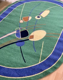 Синтетический ковер FRISE F3042A GREEN - высокое качество по лучшей цене в Украине.