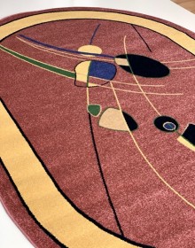 Синтетический ковер FRISE F3042A PINK - высокое качество по лучшей цене в Украине.